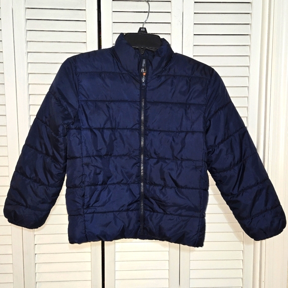 Place Other - PLACE Boys M Blue Puffer Jacket